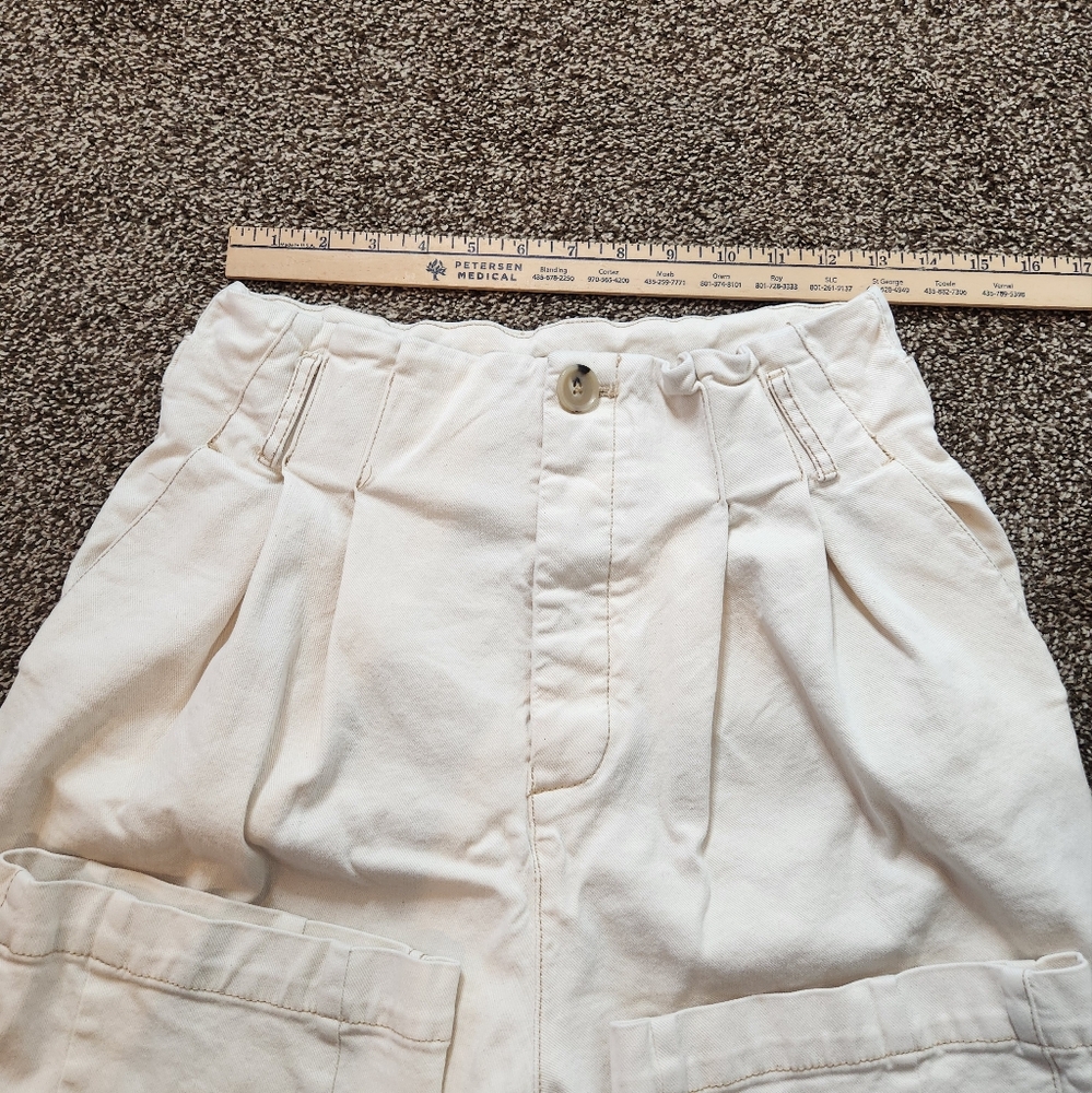 Free People Pleated Carrot Pants Size 6 - Picture 7 of 9